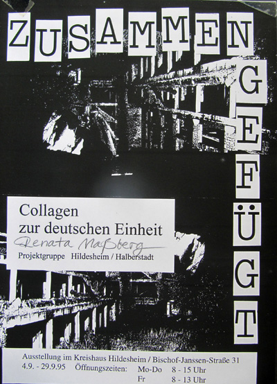 Plakat Ausstellung Kalenderblätter
